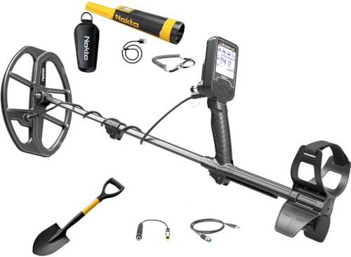 Nokta The Legend Set mit Nokta AccuPOINT Pinpointer, Profi Metalldetektor, Metallsuchgerät, Vollständig wasserdicht, SMF Multifrequenz