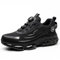 MIEHUIAI Steel Toe Cap Trainers Men Women Safety Trainers Lightweight Cushioning Work Shoes Breathable Non-Slip Industrial Protective Work Trainers(266 Black,4UK)