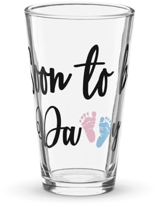 Bicchiere da pinta Soon To Be Mommy and Soon To Be Daddy