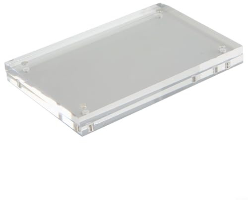 Robuster und eleganter transparenter Acrylrahmen für schnelle Bilder (10 x 15 cm)