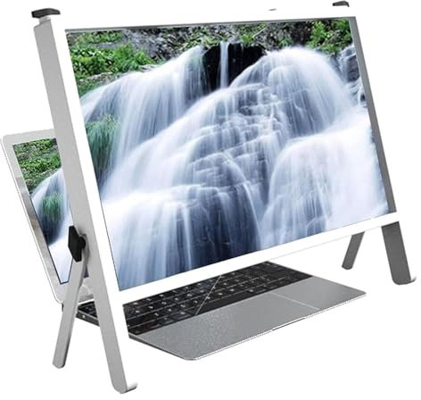 KEuLen Laptop Screen Magnifier,Computer Screen Magnifier, Laptop Screen Magnifier Laptop Stands, Magnifying Glass