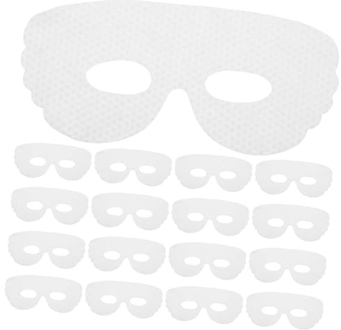 HAMPPLIES 100stücke Vliesstoff-augenpads Einweg-augenmasken für Kosmetikbehandlungen Hautpflege zu Hause Feuchtigkeitsspendend Praktisch für Einmalgebrauch