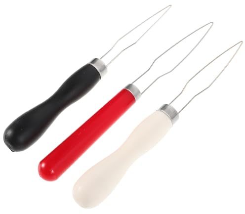 HOLIDYOYO Herramienta para Enhebrar Botones 3 Piezas con Mango Plástico Ergonómico y Abotonador Multifuncional para Personas Mayores Ayuda para Vestirse y Uso Diario