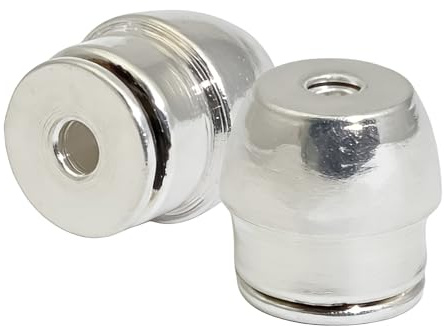 Fermoirs de Sécurité pour Boucles d'Oreille Double Attache Anti-Percée | avec Couvercle de Protection et Antidérapants pour Aiguilles de 0.9 à 1.2mm Pour Femmes, Adolescente, Mère, Peau Sensible