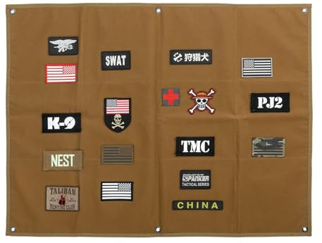 EXCELLENT ELITE SPANKER Taktiska lappar displaybräda vikbar militär lapphållare panel (COB-M)