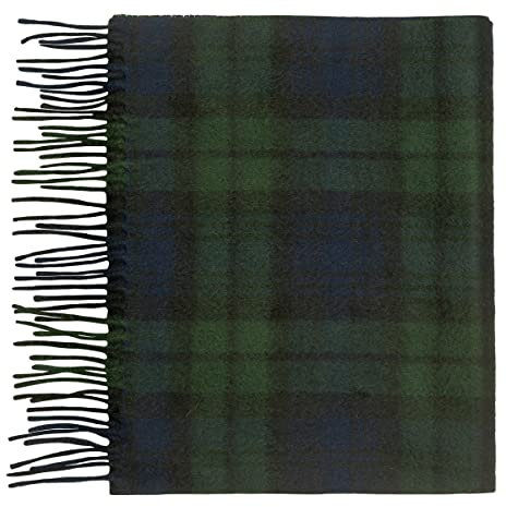 Oxfords Cashmere Schal aus 100% Kaschmir, Black Watch