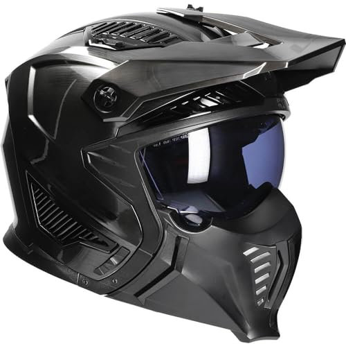 LS2, Casco jet modular moto DRIFTER Jeans titanium 2206, M