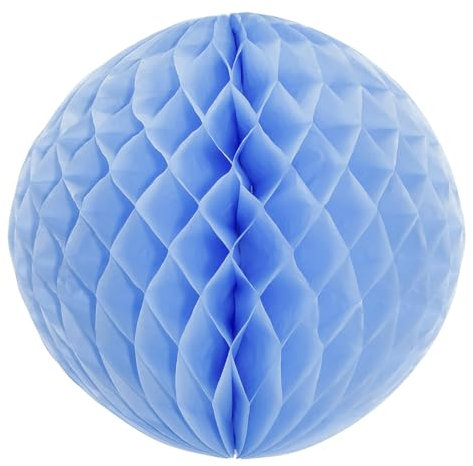 Deco Woerner Wabenball blau 40 cm Ø, schwer entflammbar B1