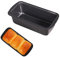 2pcs Piccola Stampo Plumcake in Acciaio Inox,Teglia per pane in acciaio al carbonio antiaderente,19.5 * 9.5 * 6cm,rettangolari,stampi per pane,per torte, dolci, arrosti di pollo