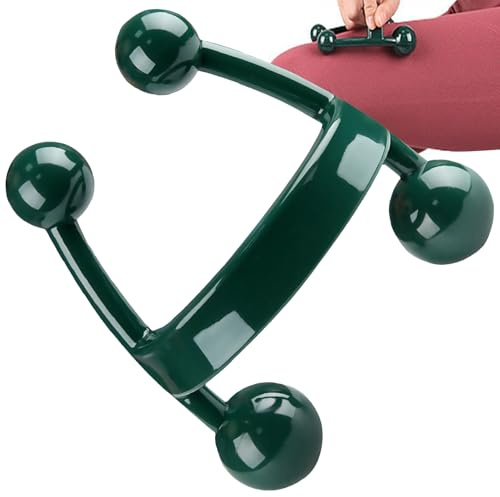 Masajeador portátil, herramientas de masaje manual, masajeador portátil sostenido con mano con H-en forma de H, producto sanitario, equipo de fitness para, pies, todo el cuerpo