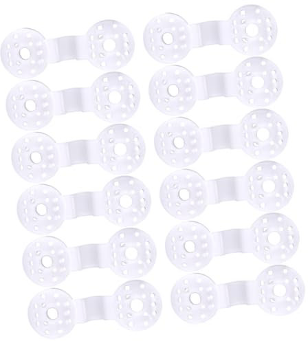 ibasenice 50pièces Clips pour Toile Ombrage Fixations Robustes pour Filet Ombrage Pinces De Fixation pour Tente