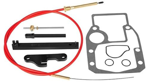 InnoYiensi Teile kompatibel mit/Ersatz für 18-2245 987661 21715 27-00475 Marine Schaltzug-Set