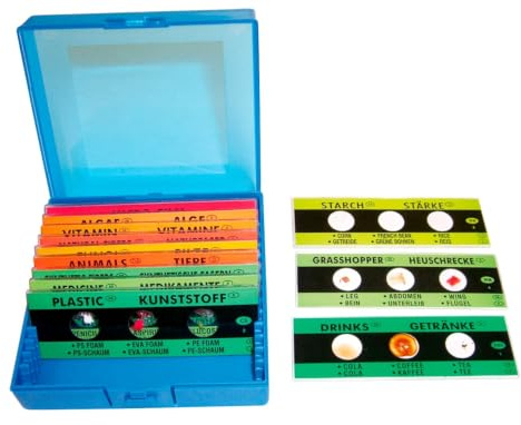 Betzold 85797 - Fertigpräparate mit Sortierbox - Zubehör Mikroskop Biologie