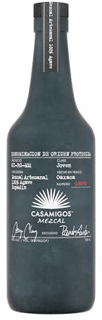 Casamigos Mezcal Young Blanco, Premium Mezcal, 40% vol, 700ml