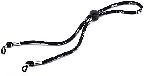 Bongles Brille-Halter-Bügel-Schnur-justierbare Gläser Lanyard-Halter-Ketten-Halskette Brille-Schnur-Schnur-Brillen Retainer (blau)