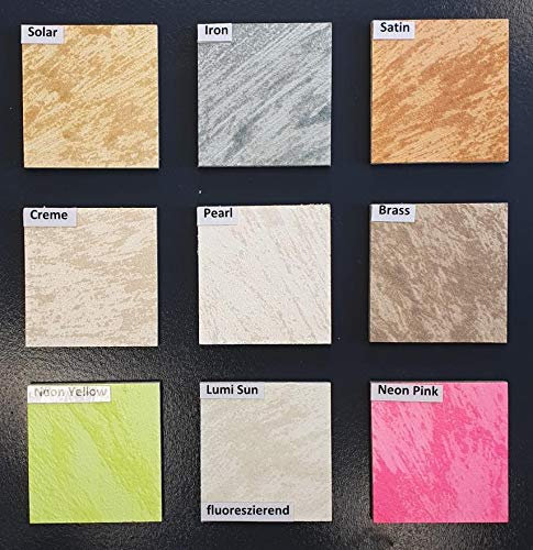 PUFAS Crystal-Finish - Kristall-Effekt-Dekor 750 ml für 4 m² für Innen lösemittelfrei (Brass)