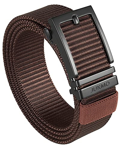 JUKMO Automatik Gürtel Herren, Nylon Taktischer Ratsche Gürtel
