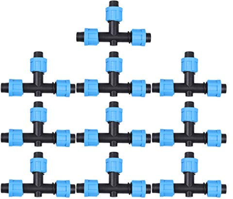Cabilock Raccordi per Tubi di Gocciolamento Raccordi per Tubi di Gocciolamento Raccordi Universali Compatibili con La Maggior Sistemi di Gocciolamento O Sprinkler per Tubi di