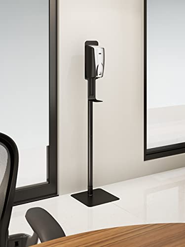 Rubbermaid Commercial Products Freistehender AutoFoam Handdesinfektionsmittelspender, Metallständer, Schwarz 2143543