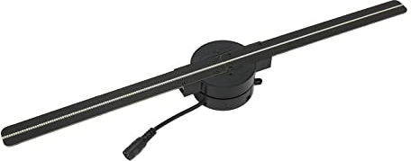 Ventilateur D'Hologramme 3D, écran Publicitaire de Projecteur WiFi Hologramme 3D 16,5 Pouces, Projecteur Publicitaire 2000x224 3D pour Noël, Halloween, Affaires, Magasin, Vacances