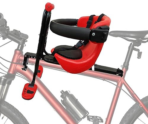Fahrradsitz für Kinder,Vorderer Fahrradsitz für Kinder | Kinderfahrradsitz vorne mit, sicherer und bequemer vorderer Fahrradkindersitz für Kinder