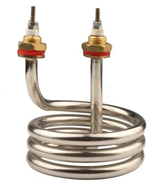 Elementi Riscaldanti Acqua Tubolare Riscaldatore Ad Immersione Da 4500 W Elemento Riscaldante A Spirale In Acciaio Inossidabile For Meccanica Distillata