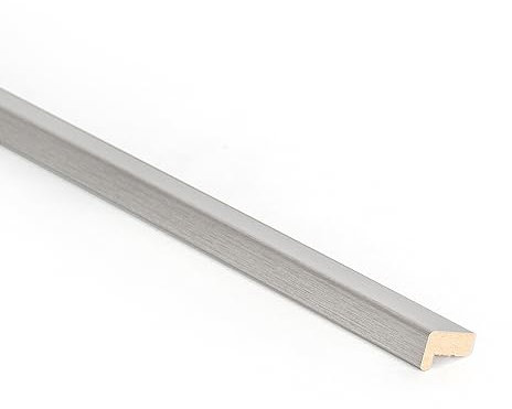 Haak Abdeckleiste Desiwa 3er-Set in Edelstahl 2,3x252 cm