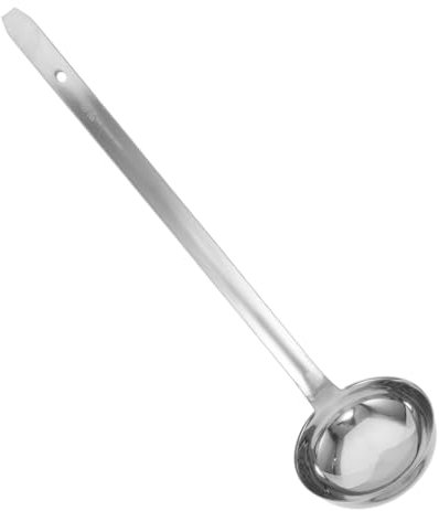 DECOMELODY Cuchara Para Salsa Espesa Cuchara De Mango Para Servir Sopas y Salsas La Cocina