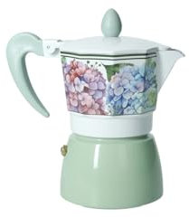 BRANDANI 92252 CAFFETTIERA FLORA 3 TAZZE ALLUMINIO ø 15x16 h cm