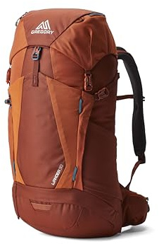 Gregory Youth BKPK'ing - Wander 30 - Kids Hiking Backpack, 63 cm, 30 L, 0.89 KG, Adjustable Children’s Daypack for Hiking, Hydration Compatible, Lightweight Pack for Boys & Girls, Red (Redrock)