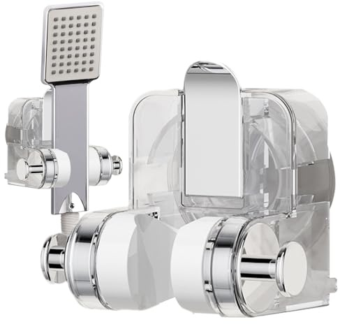 Soporte suave para alcachofa de ducha - Soporte de soporte para ducha de manzana | Soporte de pulverización de ducha multifunción | Soporte POMM de alcachofas ajustables para baño, borrado