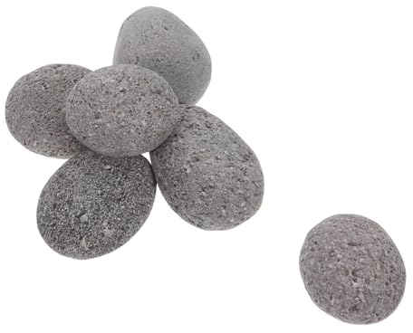 BCOATH Pietre Laviche per Focolare e Stufa Pietre Vulcaniche Riutilizzabili per Barbecue e Riscaldamento Esterno Rocce Gas Fire Pit per Patio e Giardino