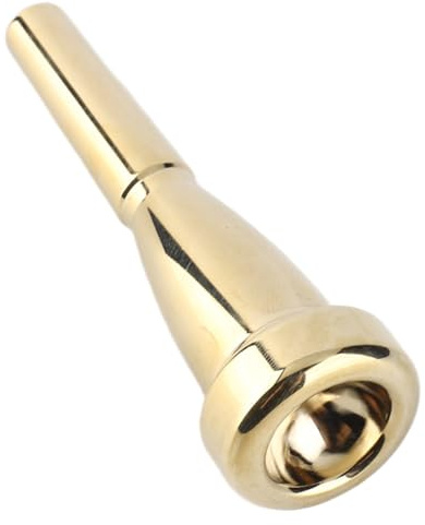 RiToEasysports Trompetenmundstück Messing Heller Ton für Anfänger und Konzerte, 3C 7C Instrumentenmundstück für Aufführungszubehör (3C)