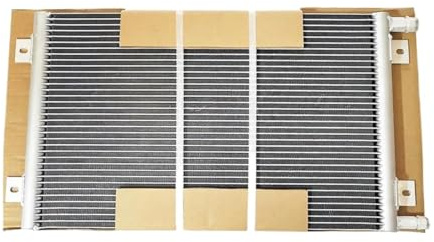 HCQAO Radiatore condensatore condizionatore AC compatibile con escavatore Komatsu e pala gommata 56E0721133 56E0721132 Z-RW36599