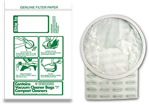EnviroCare Replacement Vacuum Cleaner Dust Bags Made to Fit TriStar and Compact Canisters 12 pack
