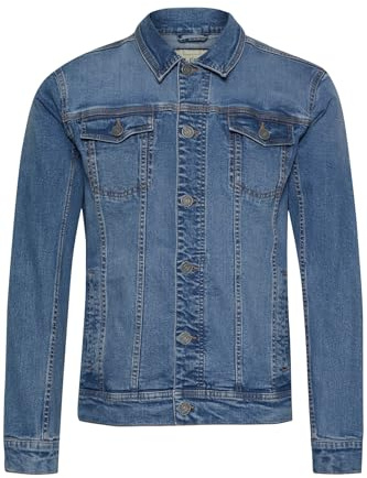 Blend BHBHNARIL Outerwear Outerwear Herren Jeansjacke Denim Übergangsjacke, Größe:XL, Farbe:Denim middle blue (200291)