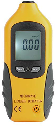 Mikrowellen Detektor, Akozon Digitales EMF Messgerät LCD Display HT-M2 Mikrowellen Lecksucher Übernatürliches Forschungsinstrument EMF Sensor Eingebaute Alarmfunktion