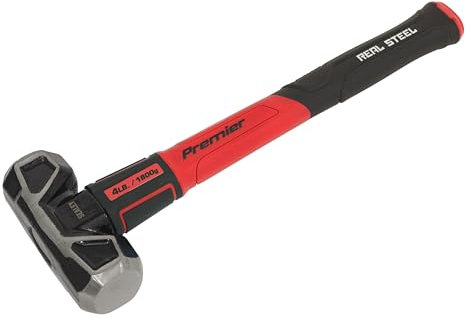 Sealey SLHG04 Marteau de traîneau à manche court Graphite 4 kg