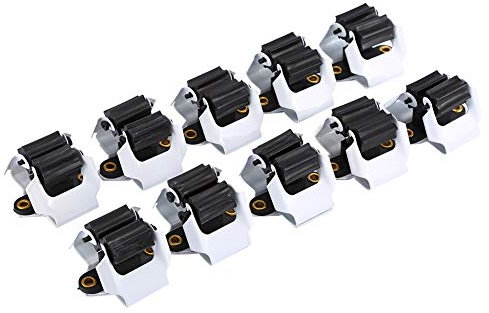 Estink Support Mural pour Outils de Jardin, Lot de 10 Supports de Manche pour Balai et Spatule, Organisation de Rangement