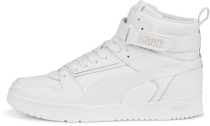 PUMA Unisex RBD Game Sneaker, White White Team Gold, 40 EU