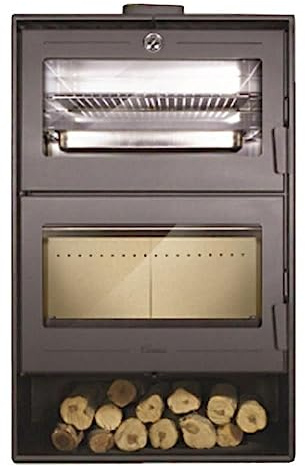 Poêle à bois avec four Lacunza modèle Oslo certifié 5 étoiles