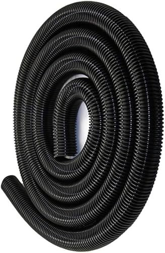 Daaxing 32mm Universal Vacuum Extension Pipe, Extra Long Flexible Corrugated Hose for Vacuum Cleaner (2 Meters)