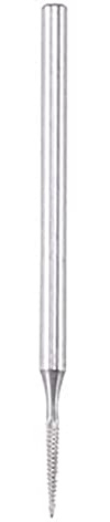 Giilayky Coltello da incisione in acciaio al tungsteno a stelo da 2,35 con sculture in legno in plastica, nucleo di oliva, forma dentale di frutta in avorio (1,2 mm)