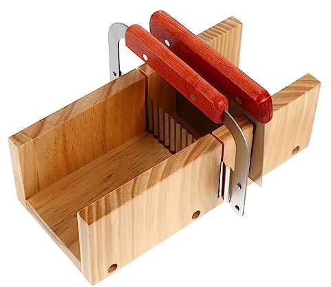 SHINEOFI 1satz Seifenschneider Mit Und Geradem Cutter Handgemachte Seifenwerkzeuge Für Präzises Schneiden Von Seifenstücken Ergonomisches Design Für Komfortable Handhabung