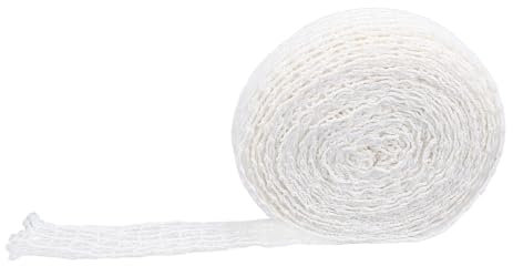 Rollo de Red para Carne de 10 M, Red Elástica de Cordel de Carnicero de Tela No Tejida de Primera Calidad, Red Reutilizable para Salchichas, Almacenamiento Conveniente con Sabor