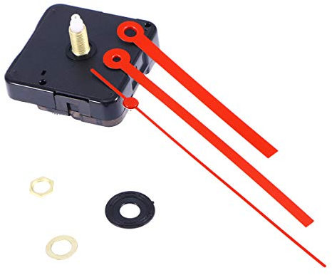 ULTNICE Wanduhr Uhrwerk Set Für DIY-Uhren Geräuschloses Mechanismus Für Einfache Installation Und Präzisen Betrieb Hochwertige Reparaturteile Für Heimwerker-Projekte