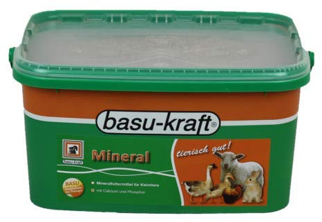 Mineralfutter für Kleintiere 6 kg - deckt den Bedarf an Mengen- und Spurenelementen