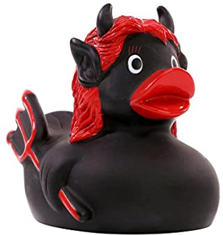 Schnabels Quietsche-Ente Teufelin - Teuflisch Gute Geschenkidee: lustige Überraschung für alle Anlässe!
