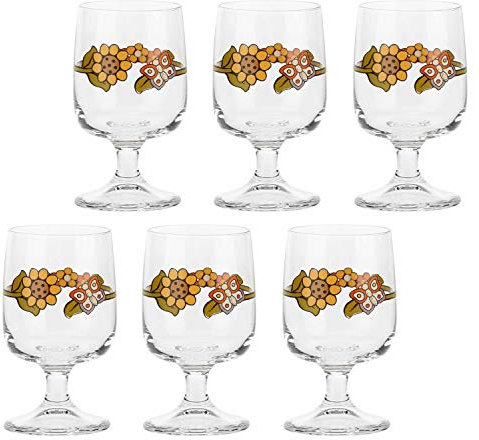 THUN - Set 6 mezzi calici per Vino Country
