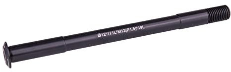 Amagogo MTB Hinterrad Steckachse Schnellspanner Nabe Umbau Spieß QR Adapter Fahrradzubehör - 12mm 171mm 1,5mm